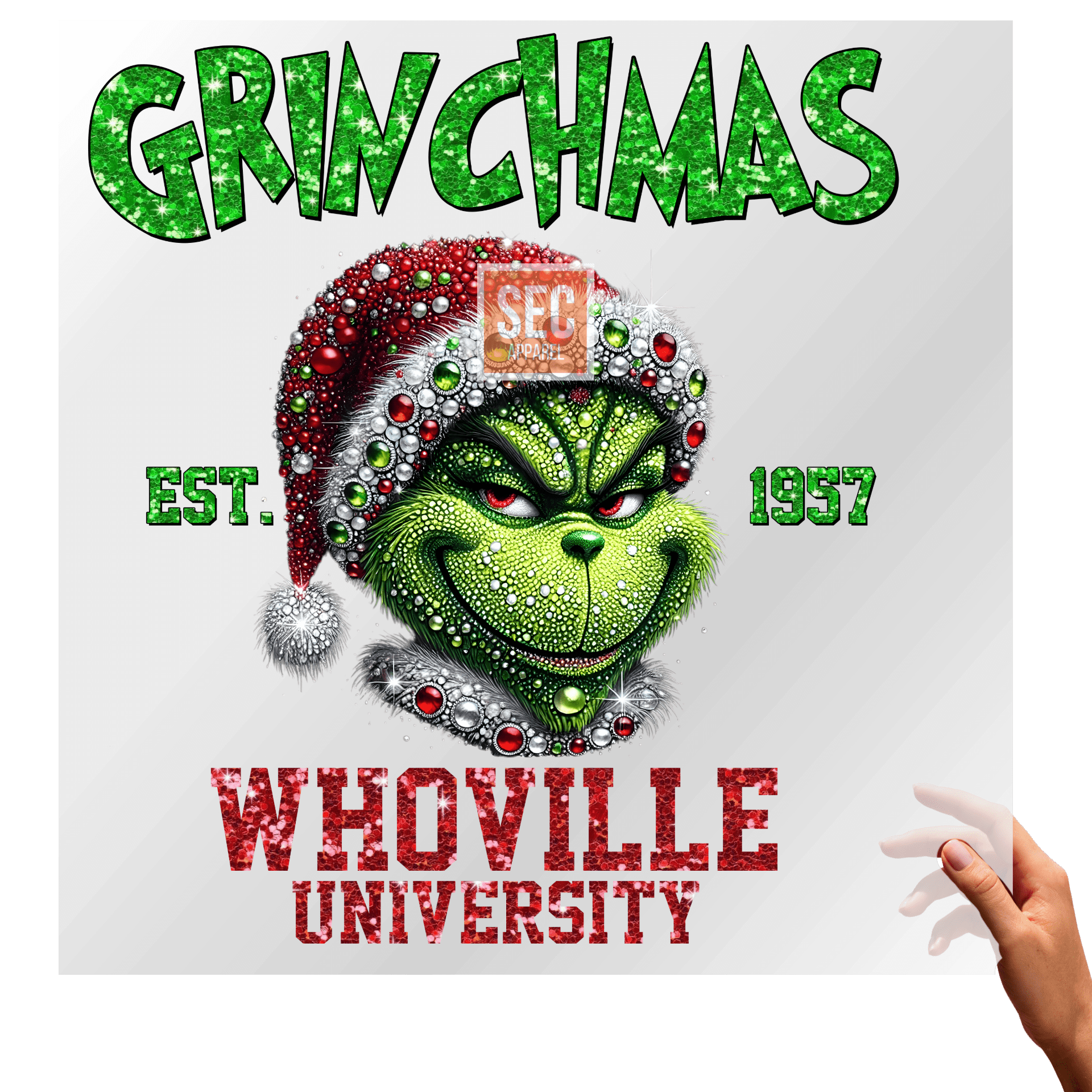 Grinch DTF Transfers Ready to Press | Grinchmas - secapparelonline