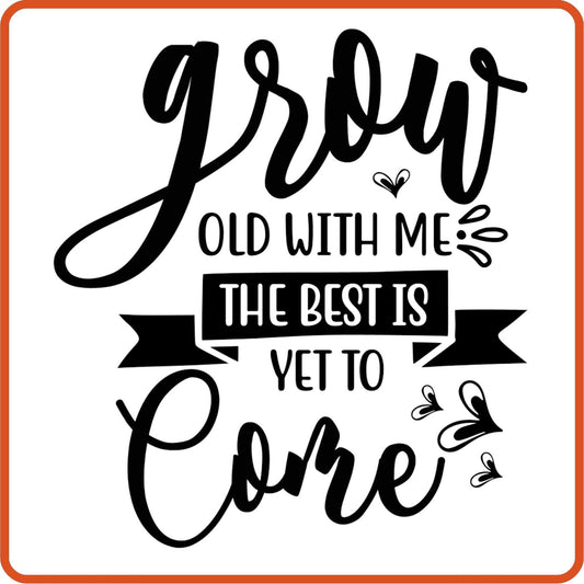 Grow Old with Me | Anniversary Iron On Decal Patches by SEC Apparel - secapparelonline