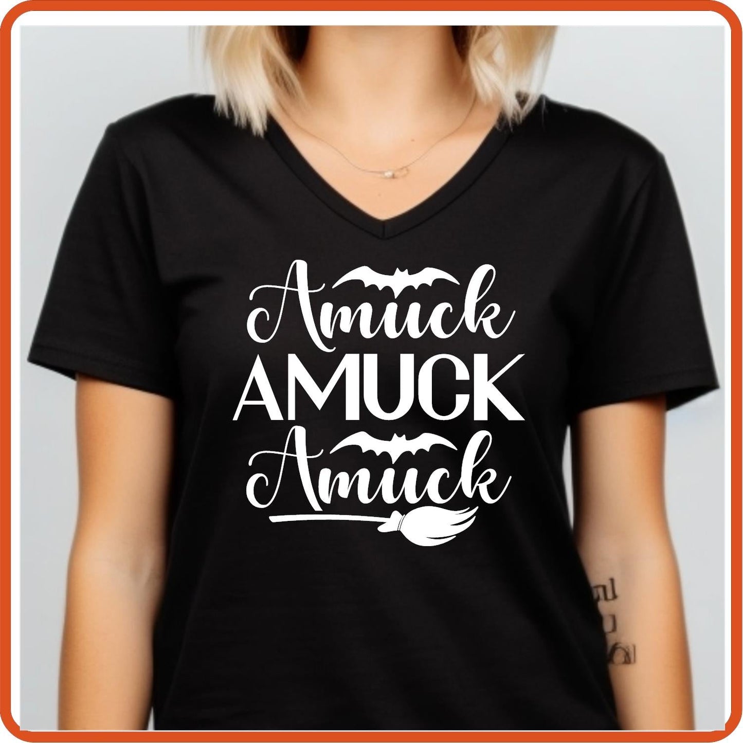 Halloween Graphic T-shirts | Halloween Shirt | SEC Apparel | Amuck Amuck Amuck - secapparelonline