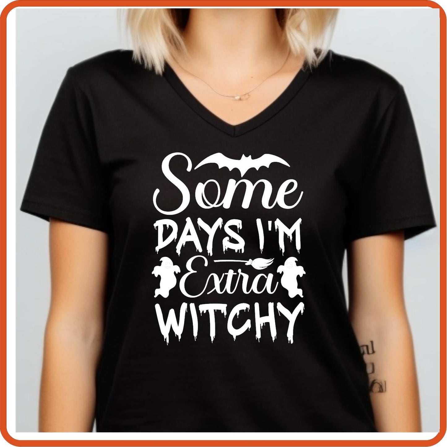 Halloween Graphic T-shirts | Halloween Shirt | SEC Apparel | Some Days I'm Extra Bitchy - secapparelonline