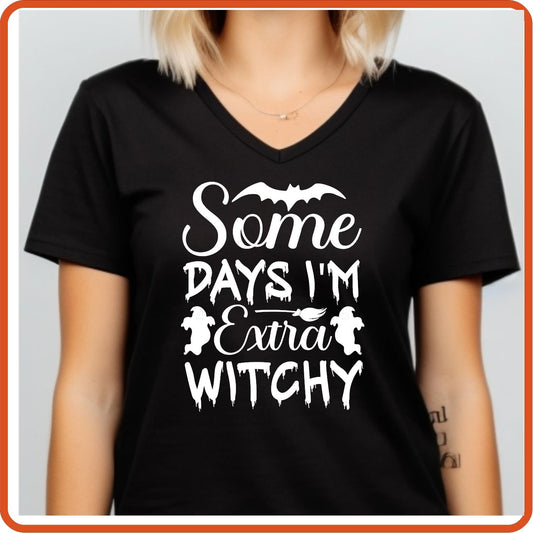 Halloween Graphic T-shirts | Halloween Shirt | SEC Apparel | Some Days I'm Extra Bitchy - secapparelonline