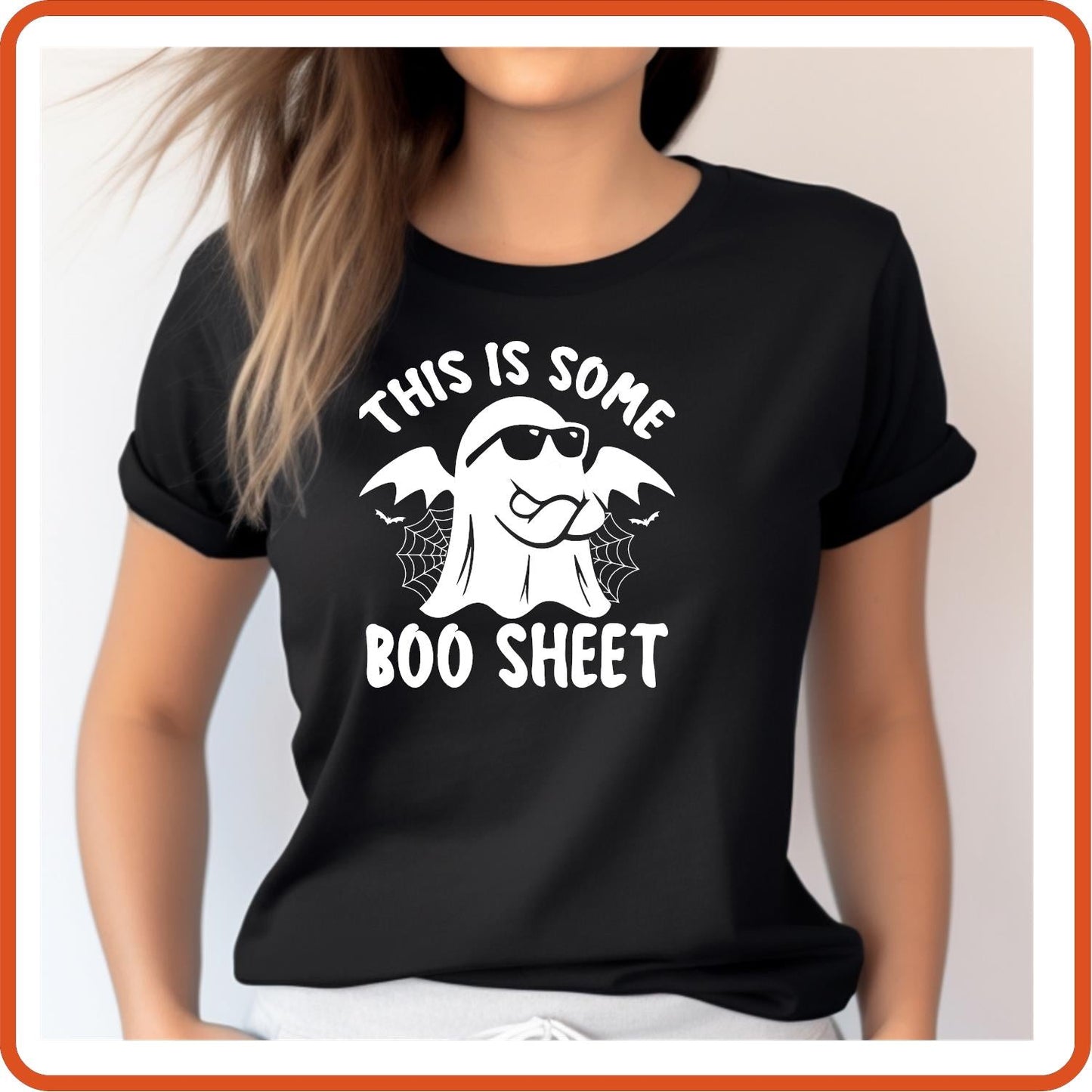 Halloween Graphic T-shirts | Halloween Shirt | SEC Apparel | This is Some Boo Sheet - secapparelonline
