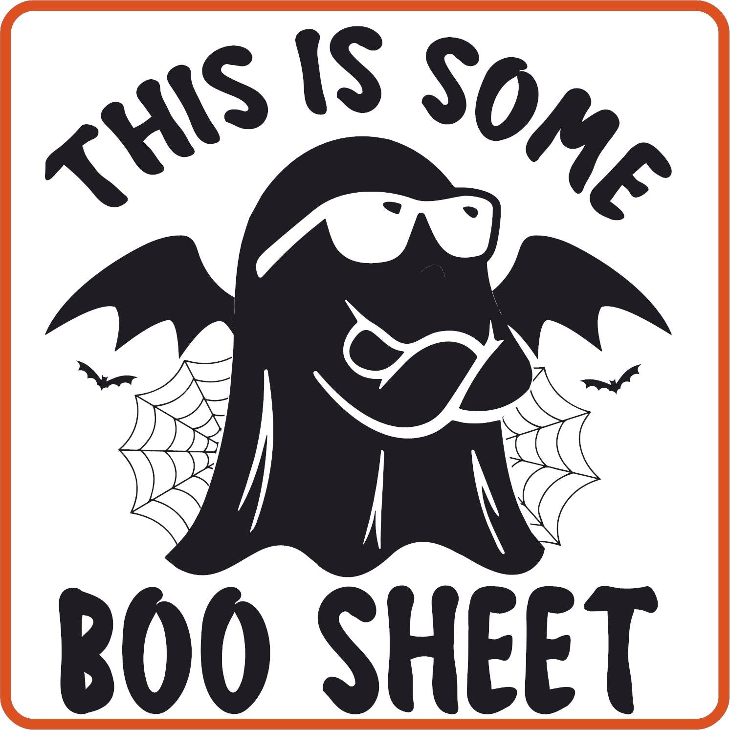 Halloween Iron On Decals Patches by SEC Apparel | This Is Some Boo Shit - secapparelonline