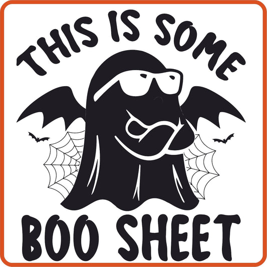 Halloween Iron On Decals Patches by SEC Apparel | This Is Some Boo Shit - secapparelonline