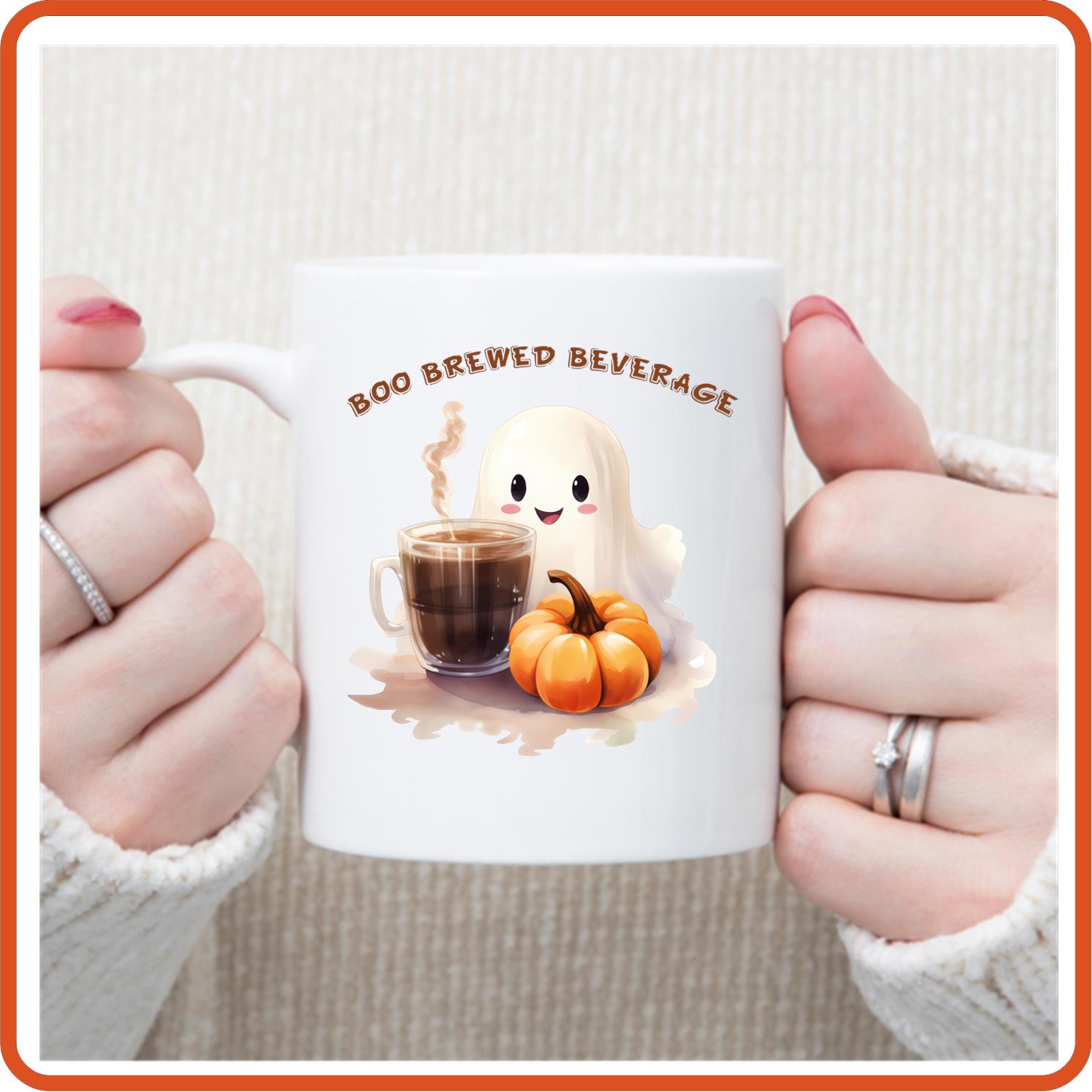Halloween Mugs - 11oz Coffee Mug | SEC Apparel | Boo Brewed Beverage - secapparelonline