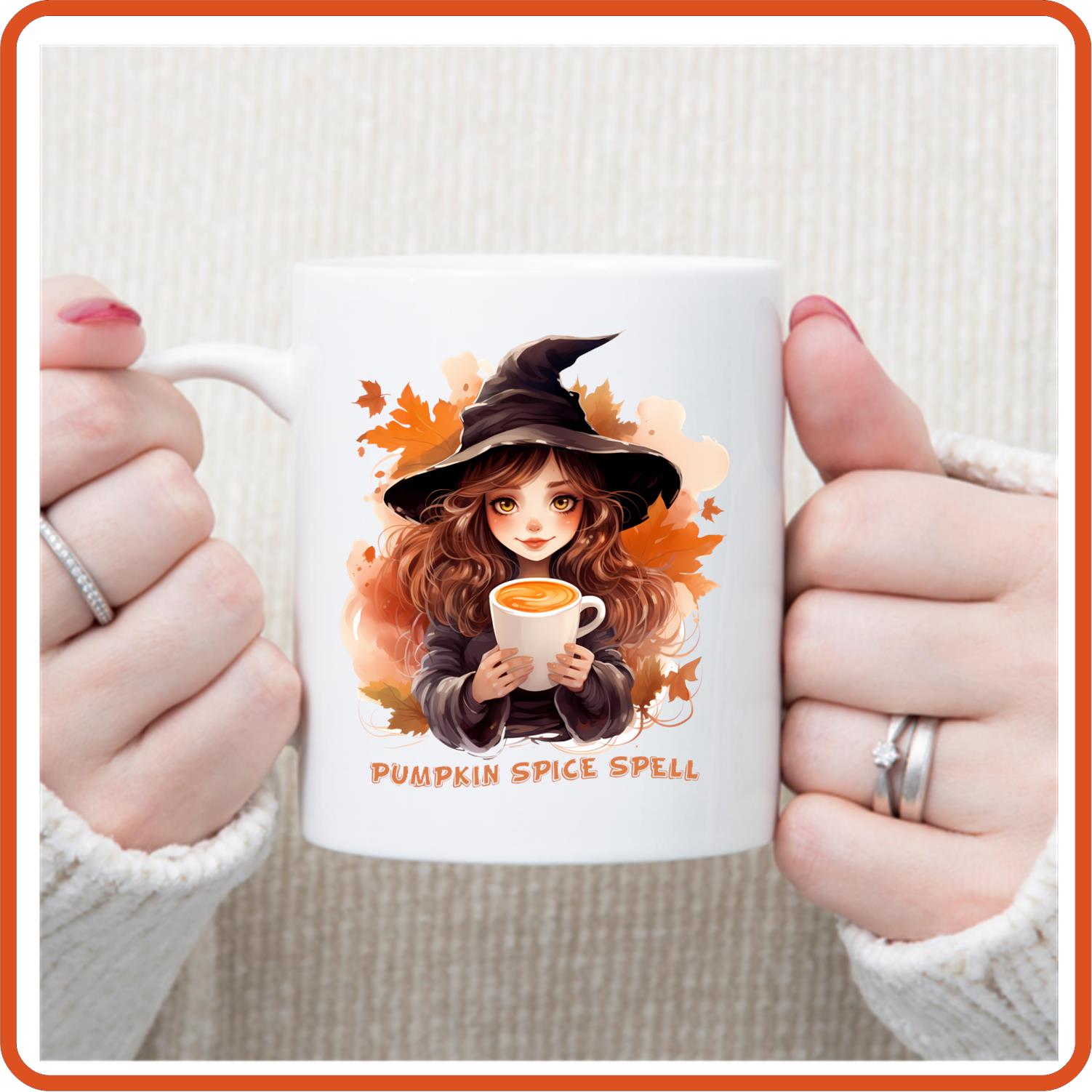 Halloween Mugs - 11oz Coffee Mug | SEC Apparel | Pumpkin Spice Spell - secapparelonline
