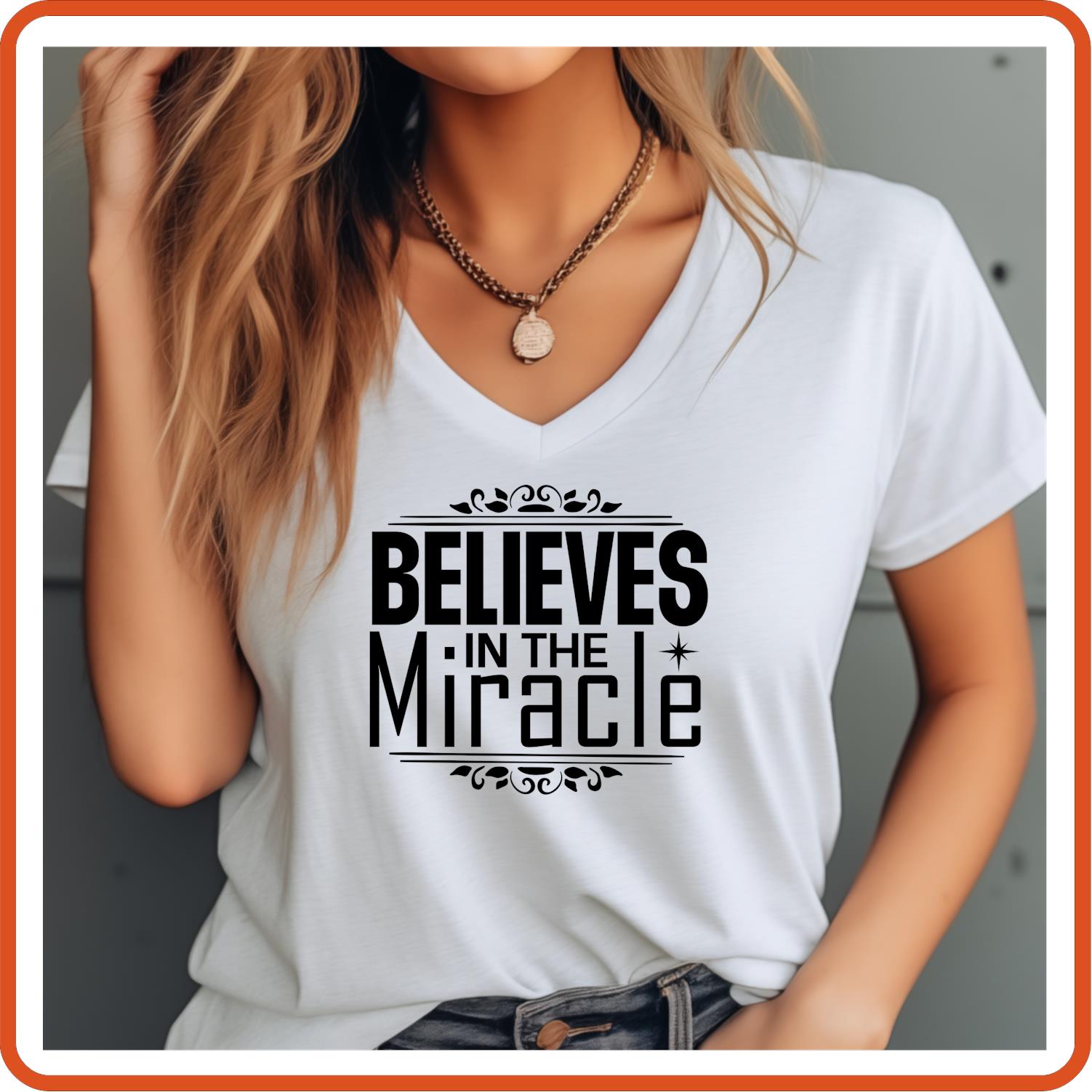 Hanukkah Graphic T-shirts | Hanukkah Shirts | SEC Apparel | Believe in the Miracle - secapparelonline