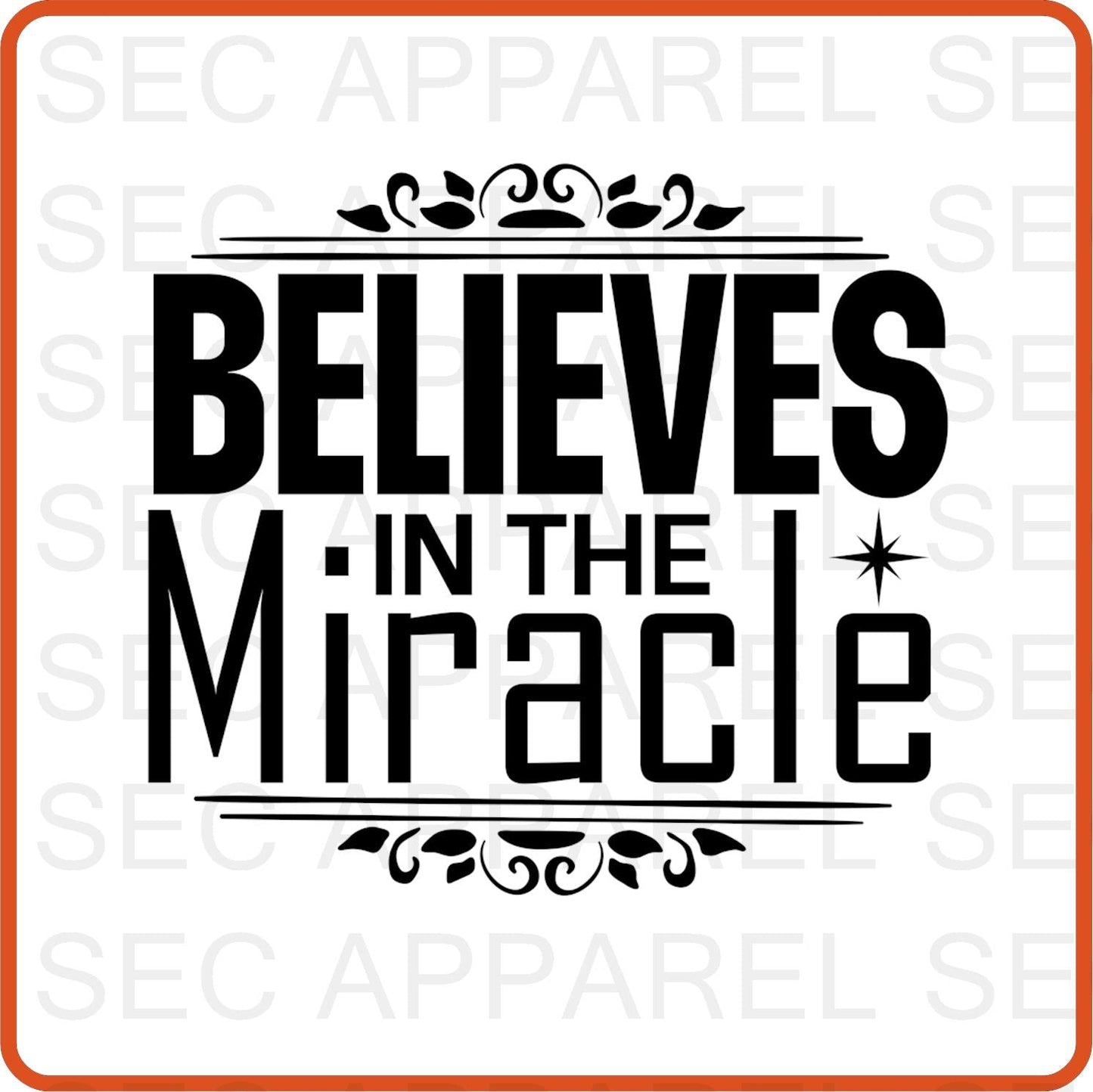 Hanukkah Iron On Decals Patches for shirts, clothing |SEC Apparel | Believes In The Miracles - secapparelonline