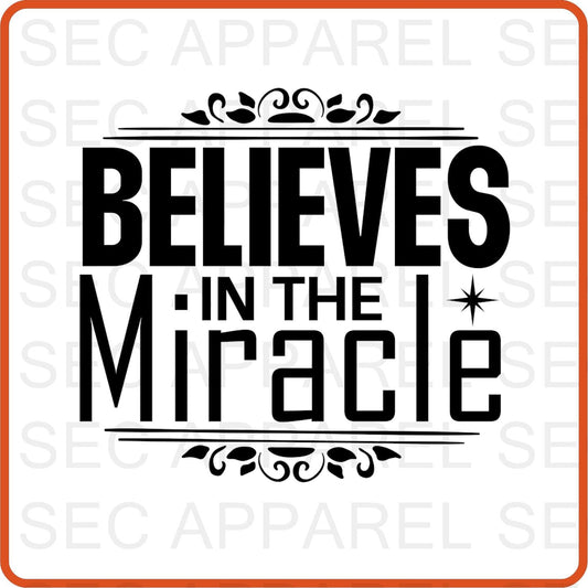 Hanukkah Iron On Decals Patches for shirts, clothing |SEC Apparel | Believes In The Miracles - secapparelonline