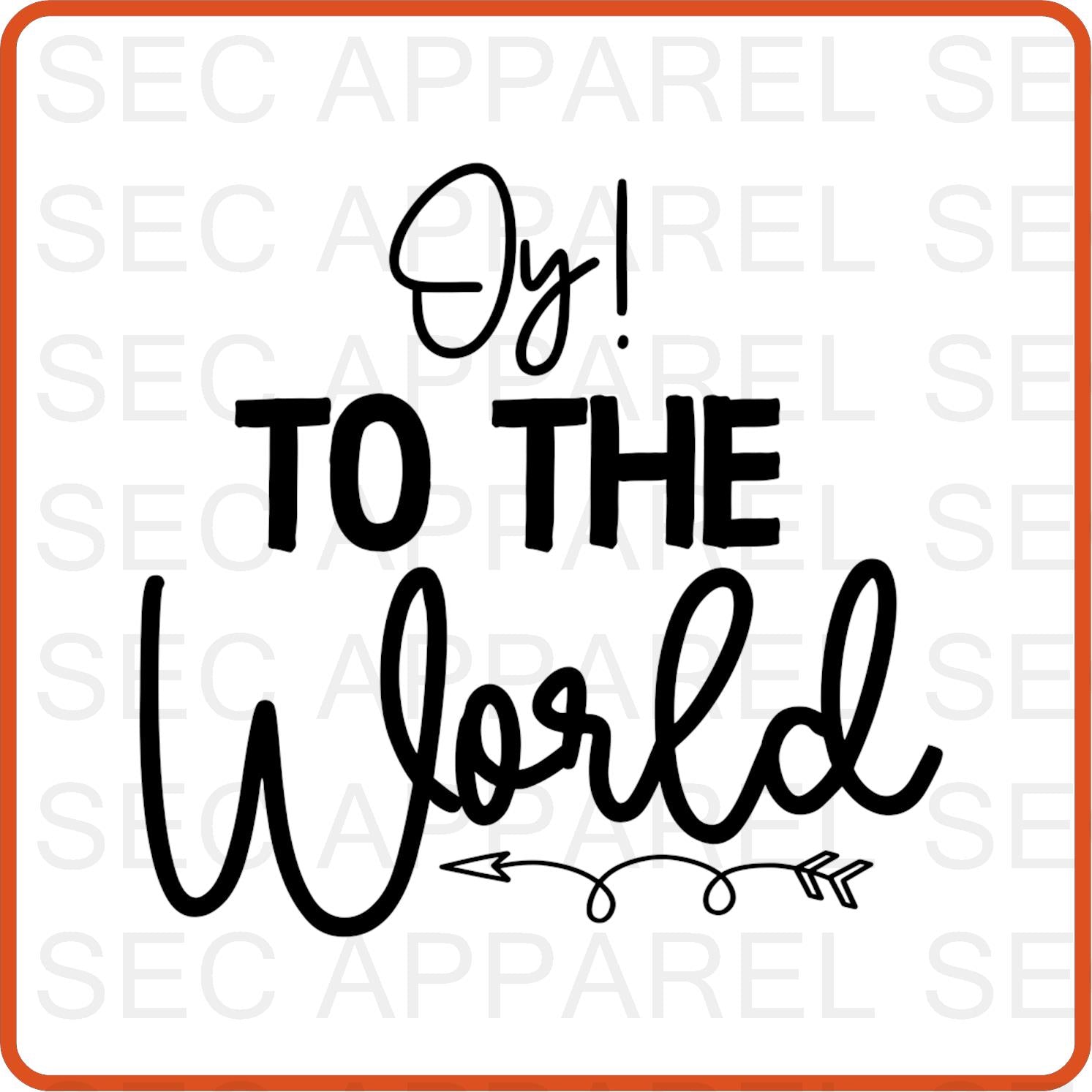 Hanukkah Iron On Decals Patches for shirts, clothing |SEC Apparel | Oy! To The World - secapparelonline