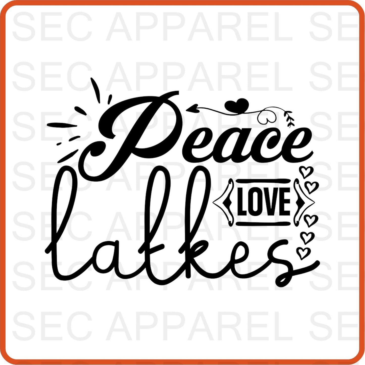 Hanukkah Iron On Decals Patches for shirts, clothing |SEC Apparel | Peace Love Latkes - secapparelonline