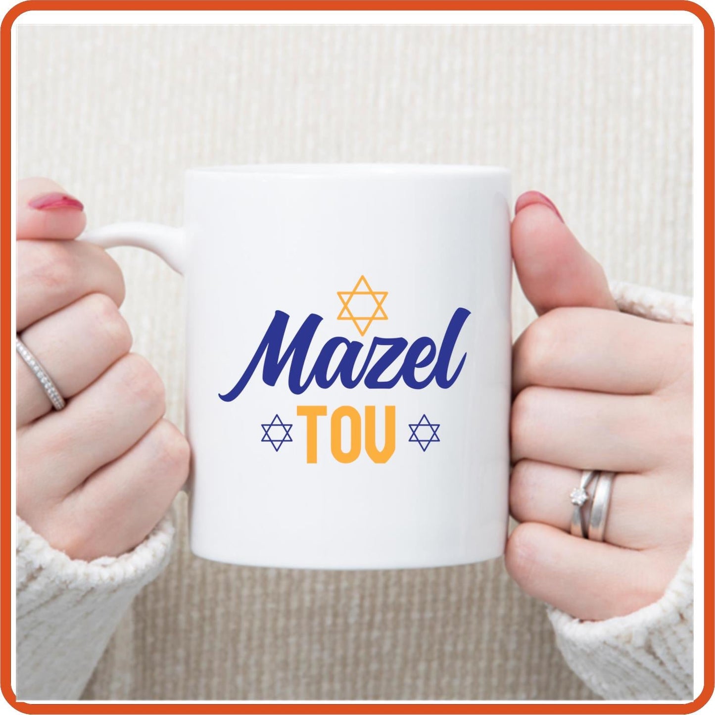 Hanukkah Mugs - 11oz Coffee Mug | SEC Apparel | Mazel You - secapparelonline