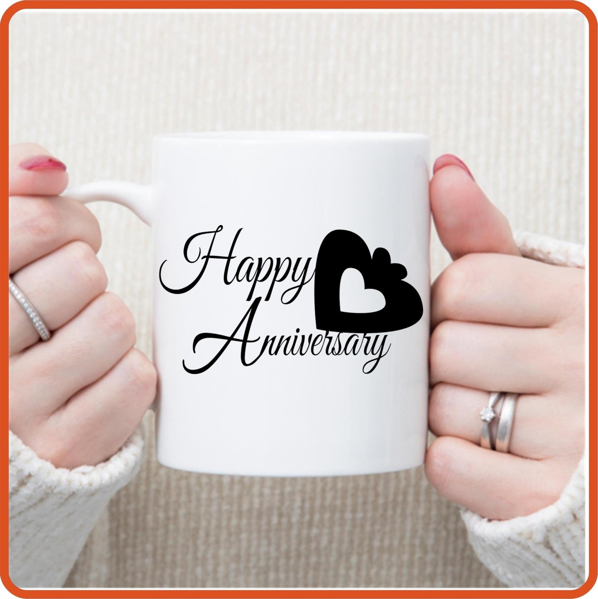 Happy Anniversary | Anniversary Mug - 11oz Coffee Mug by SEC Apparel - secapparelonline