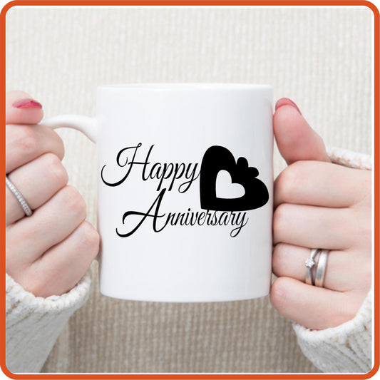 Happy Anniversary | Anniversary Mug -11oz Coffee Mug by SEC Apparel