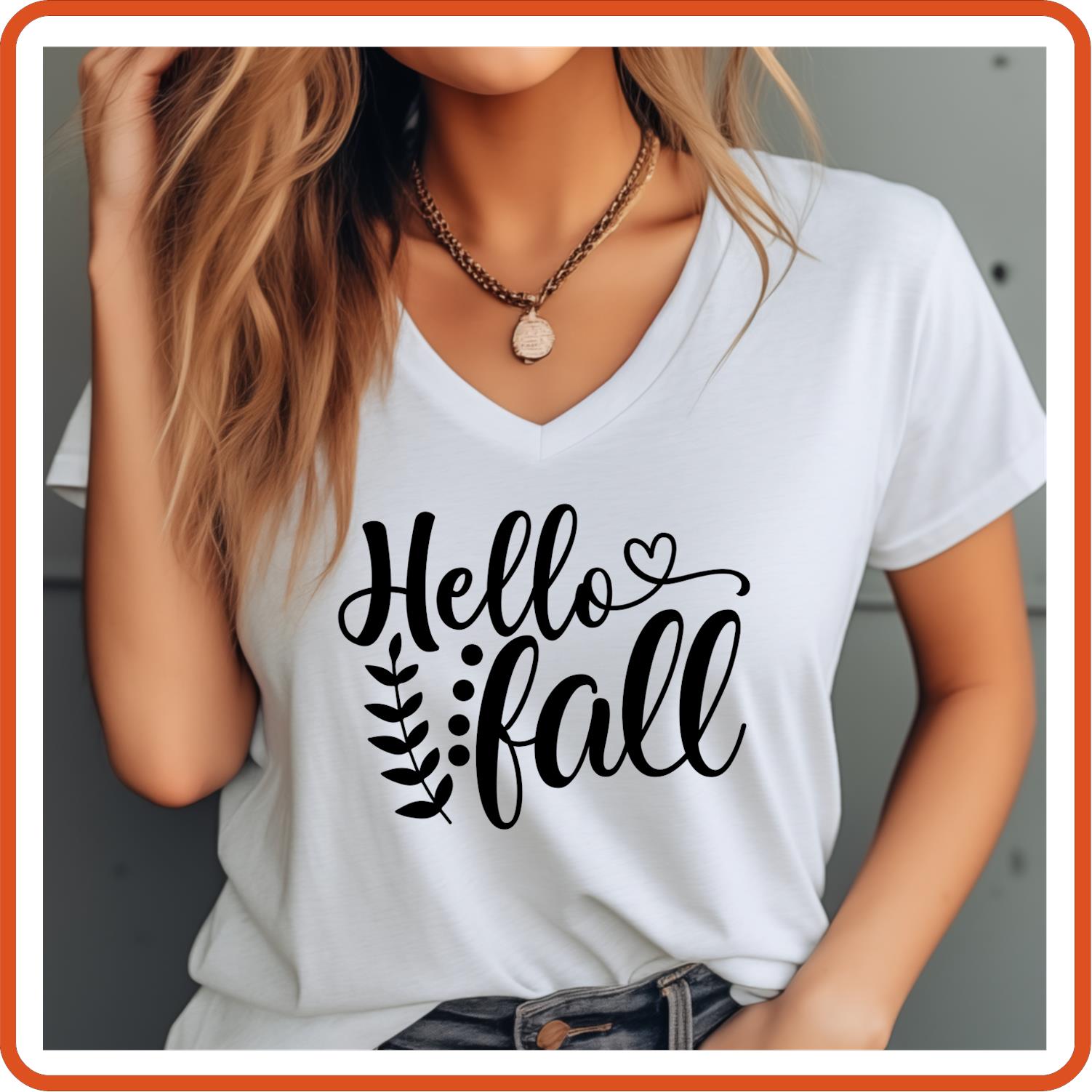 Hello Fall | Fall Shirts | T-Shirts by SEC Apparel - secapparelonline