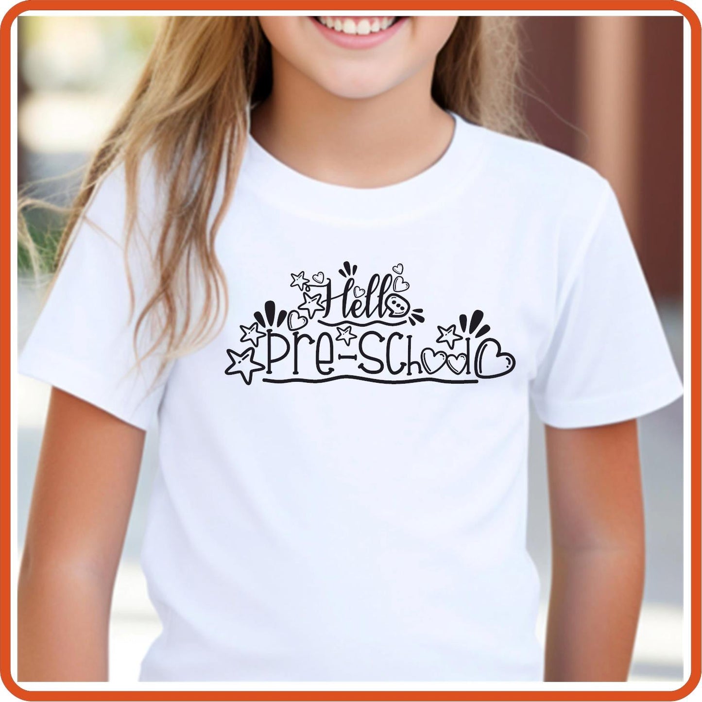 Hello Pre School | Back to School Shirts | T-Shirts by SEC Apparel - secapparelonline