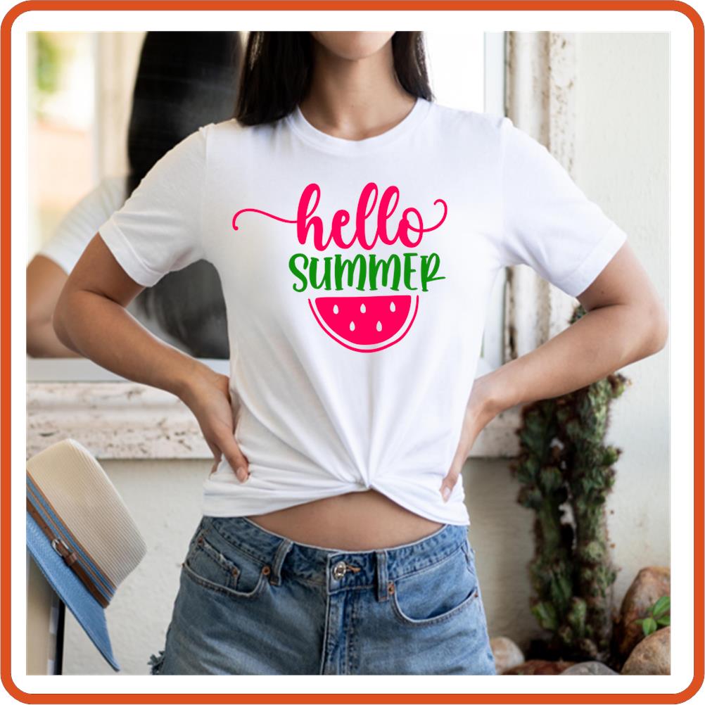 Hello Summer 1 | Summer Shirt by SEC Apparel - secapparelonline