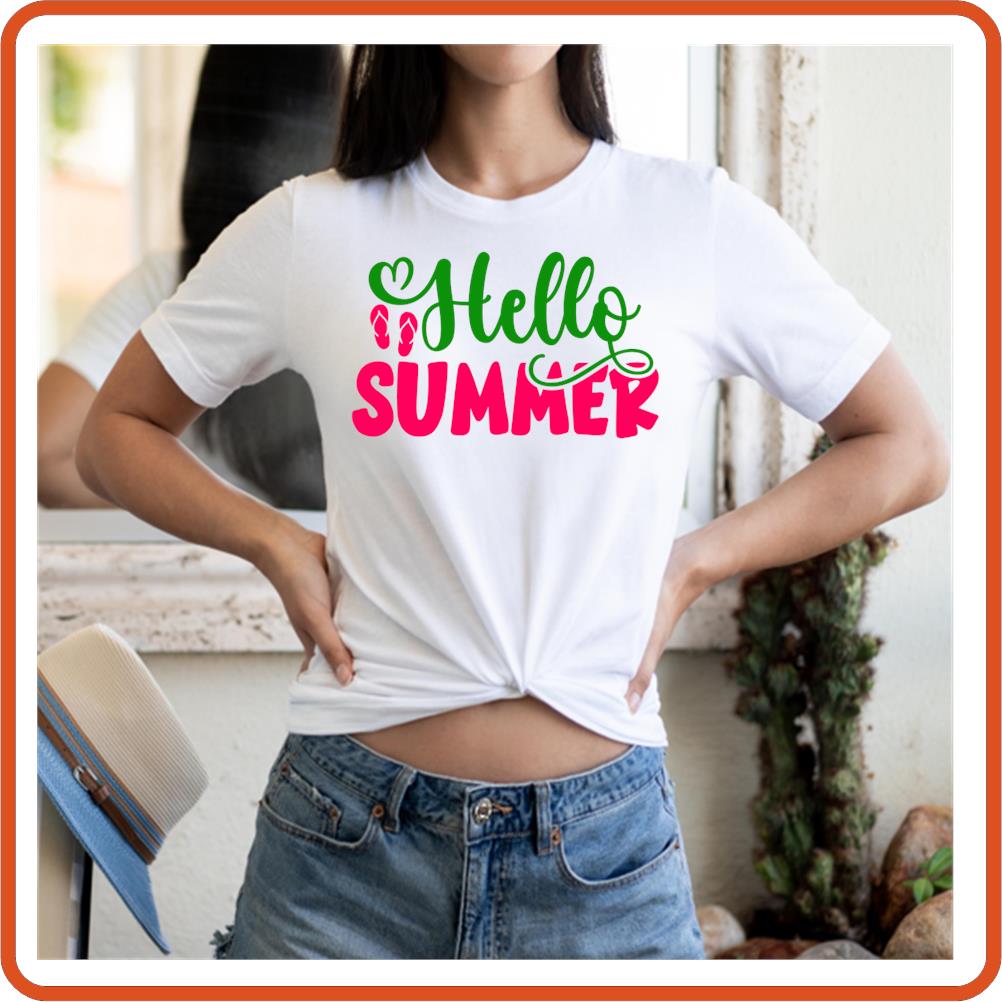 Hello Summer 4 | Summer Shirt by SEC Apparel - secapparelonline