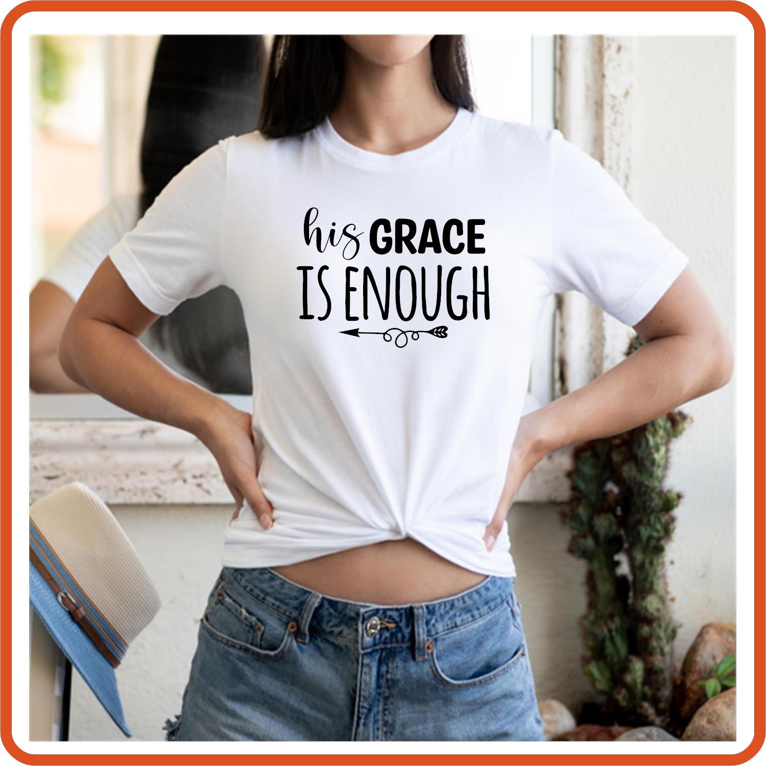 His Grace Is Enough | Christian Religious T-Shirts by SEC Apparel - secapparelonline