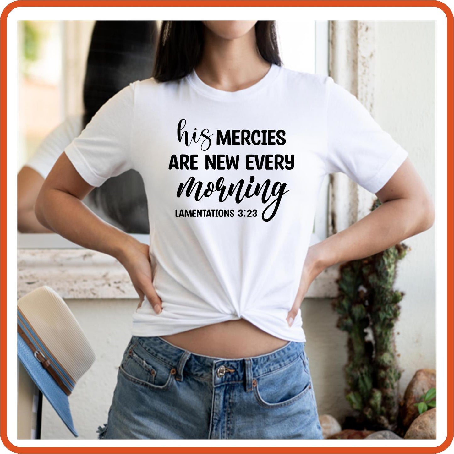 His Mercies Are New Every Morning | Christian Religious T-Shirts by SEC Apparel - secapparelonline