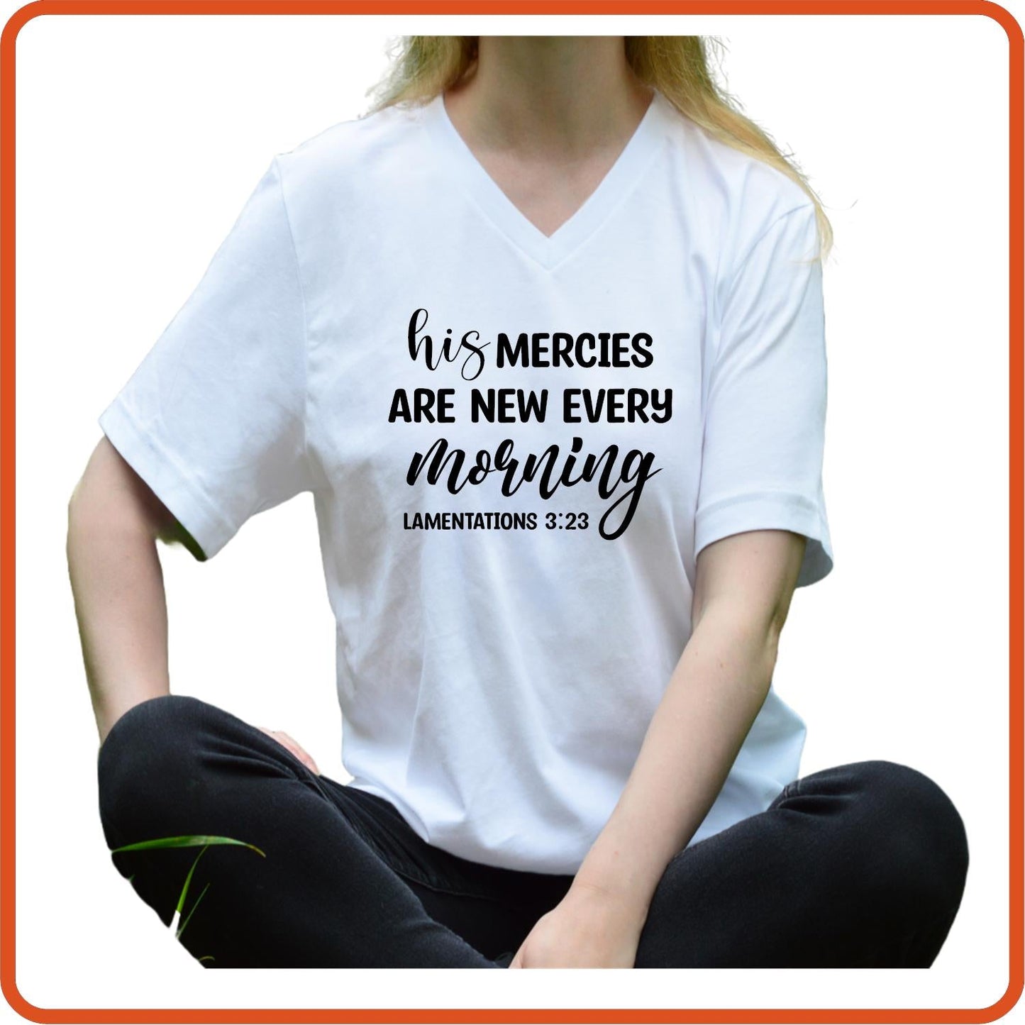 His Mercies Are New Every Morning | Christian Religious T-Shirts by SEC Apparel - secapparelonline