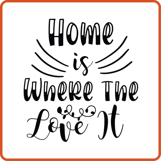 Home Is Where Life Is | Family Iron On Decals Patches by SEC Apparel - secapparelonline