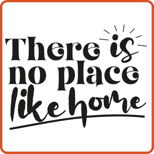 There is no place like home | Home Iron On Decals Patches by SEC Apparel