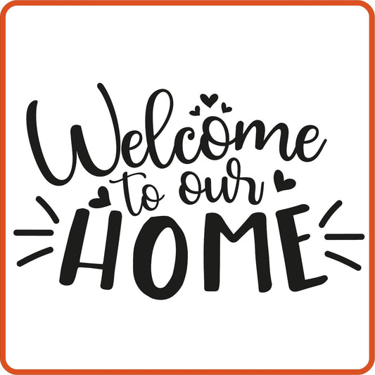 Welcome to our home | Home Iron On Decals Patches by SEC Apparel