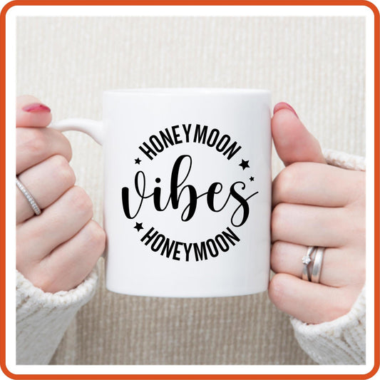 Honeymoon Vibes | Wedding Mug - 11oz Mug by SEC Apparel - secapparelonline