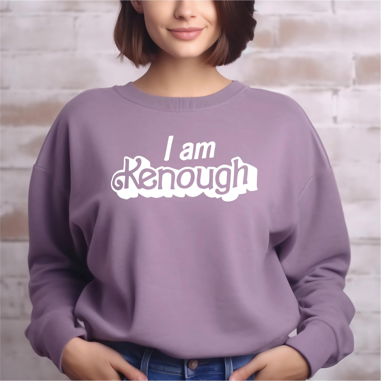 I am Kenough Sweatshirt | Women's Fleece | SEC Apparel - secapparelonline