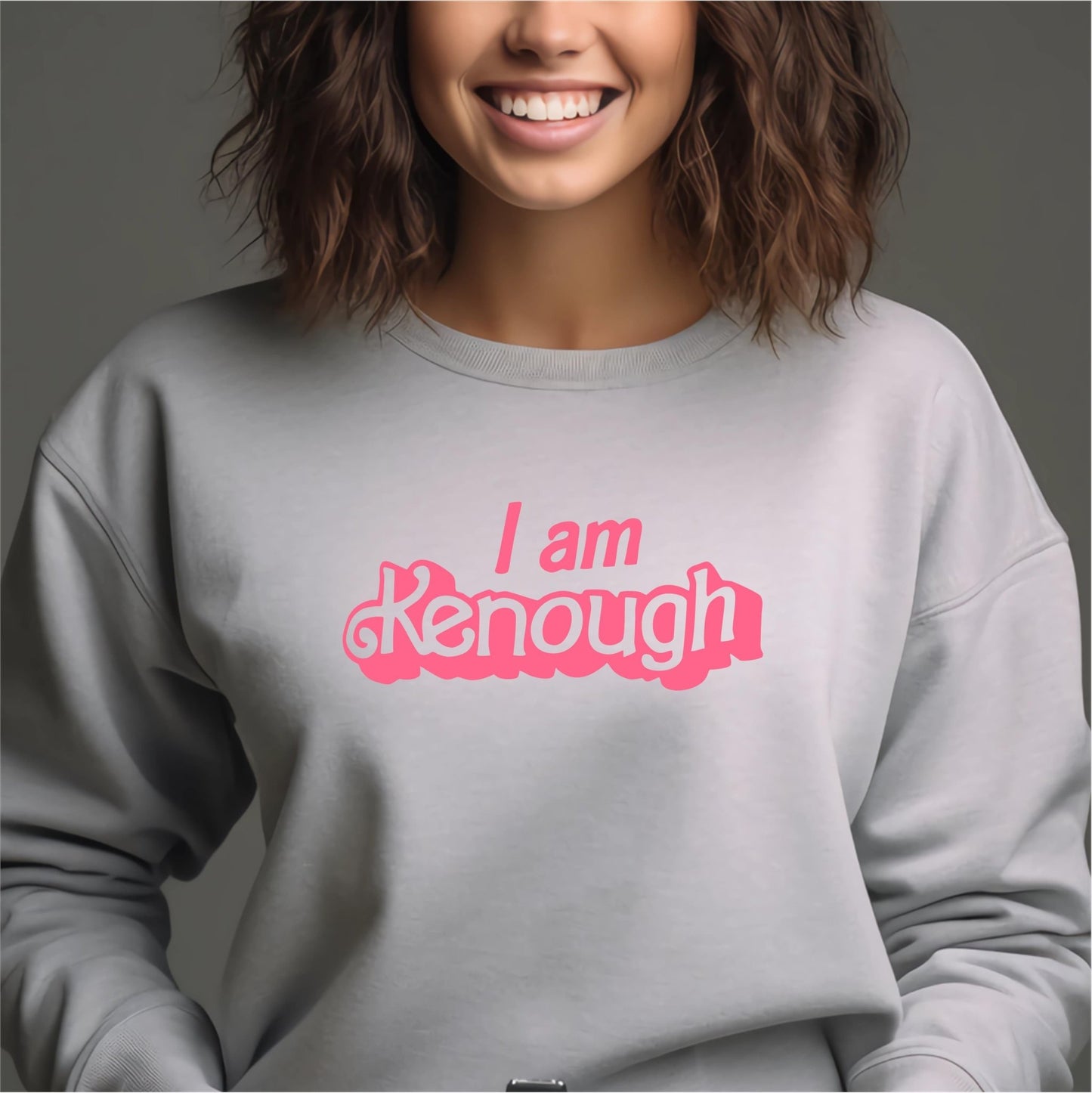 I am Kenough Sweatshirt | Women's Fleece | SEC Apparel - secapparelonline
