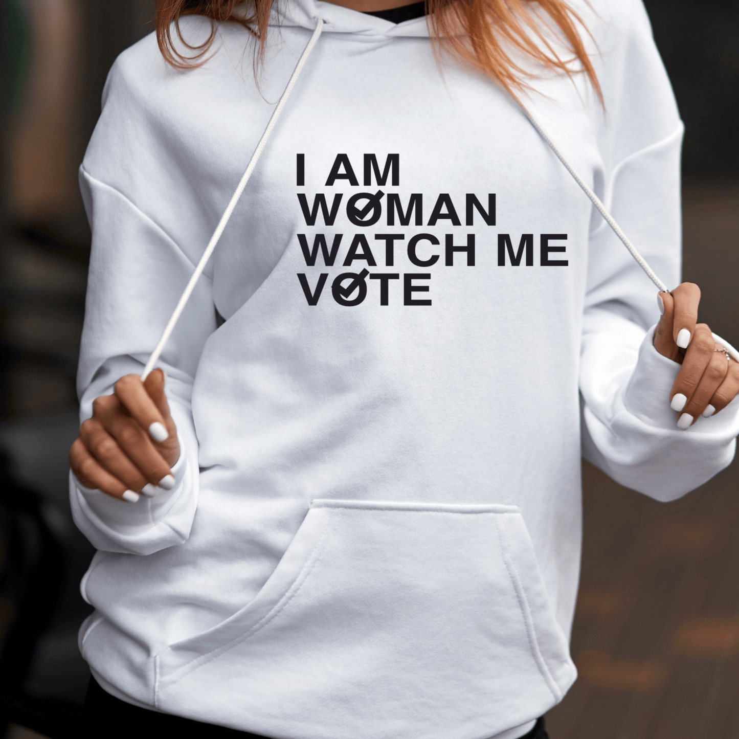 I am Woman Watch Me Vote Shirt | Crew neck | V Neck| Sweatshirt | Hoodie - secapparelonline