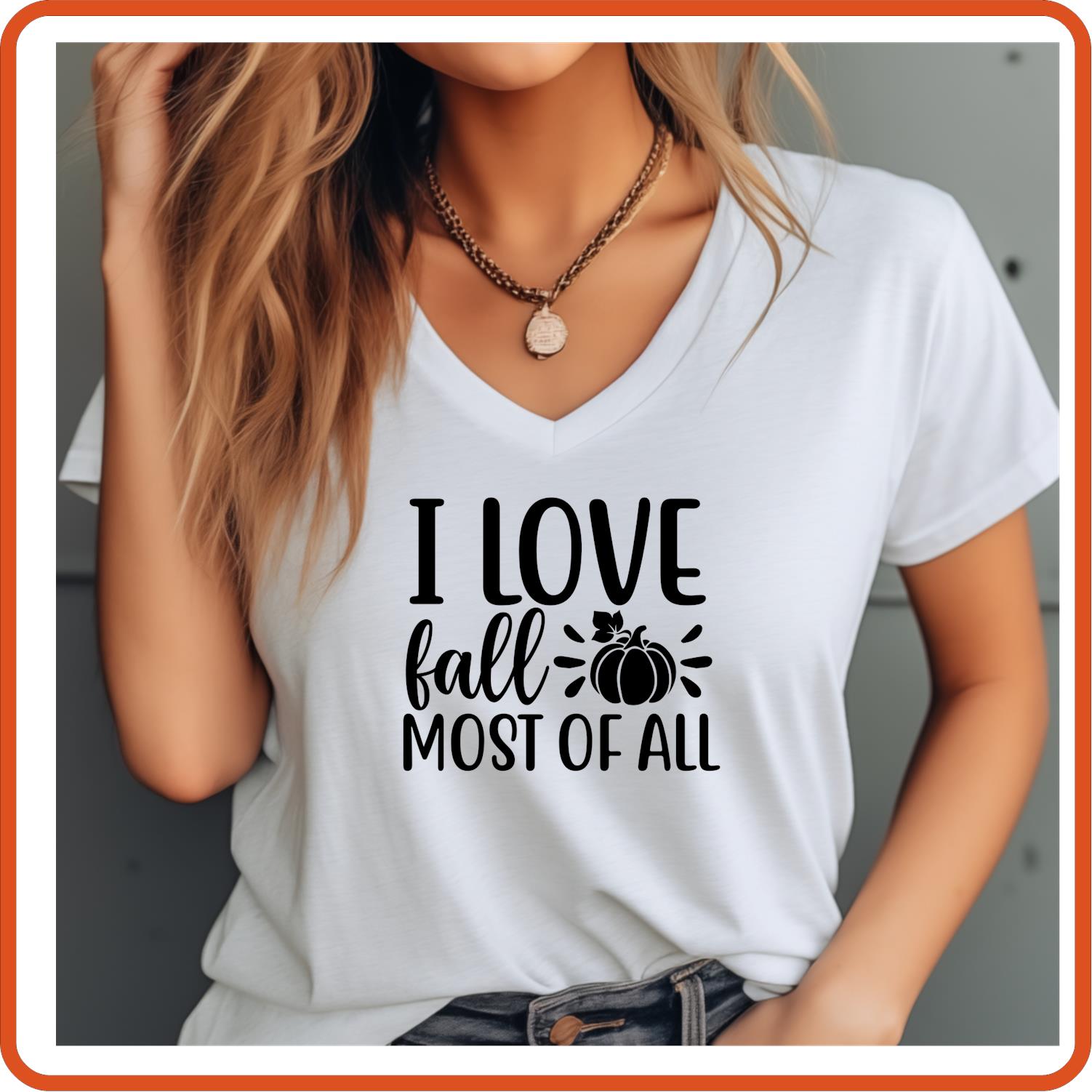 I Love Fall Most of All | Fall Shirts | T-Shirts by SEC Apparel - secapparelonline