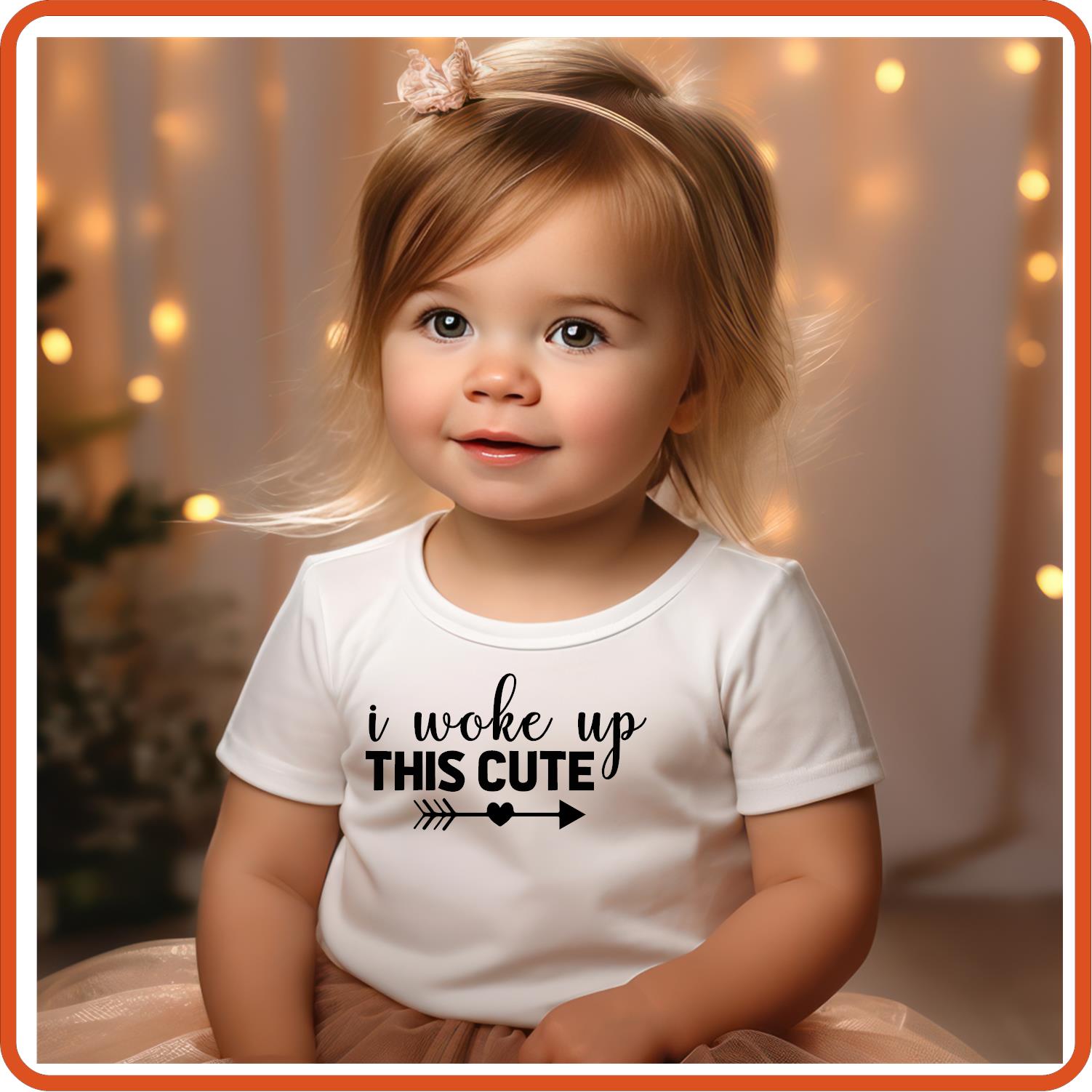 I Woke Up This Good | New Baby Iron On Decal Patches by SEC Apparel - secapparelonline