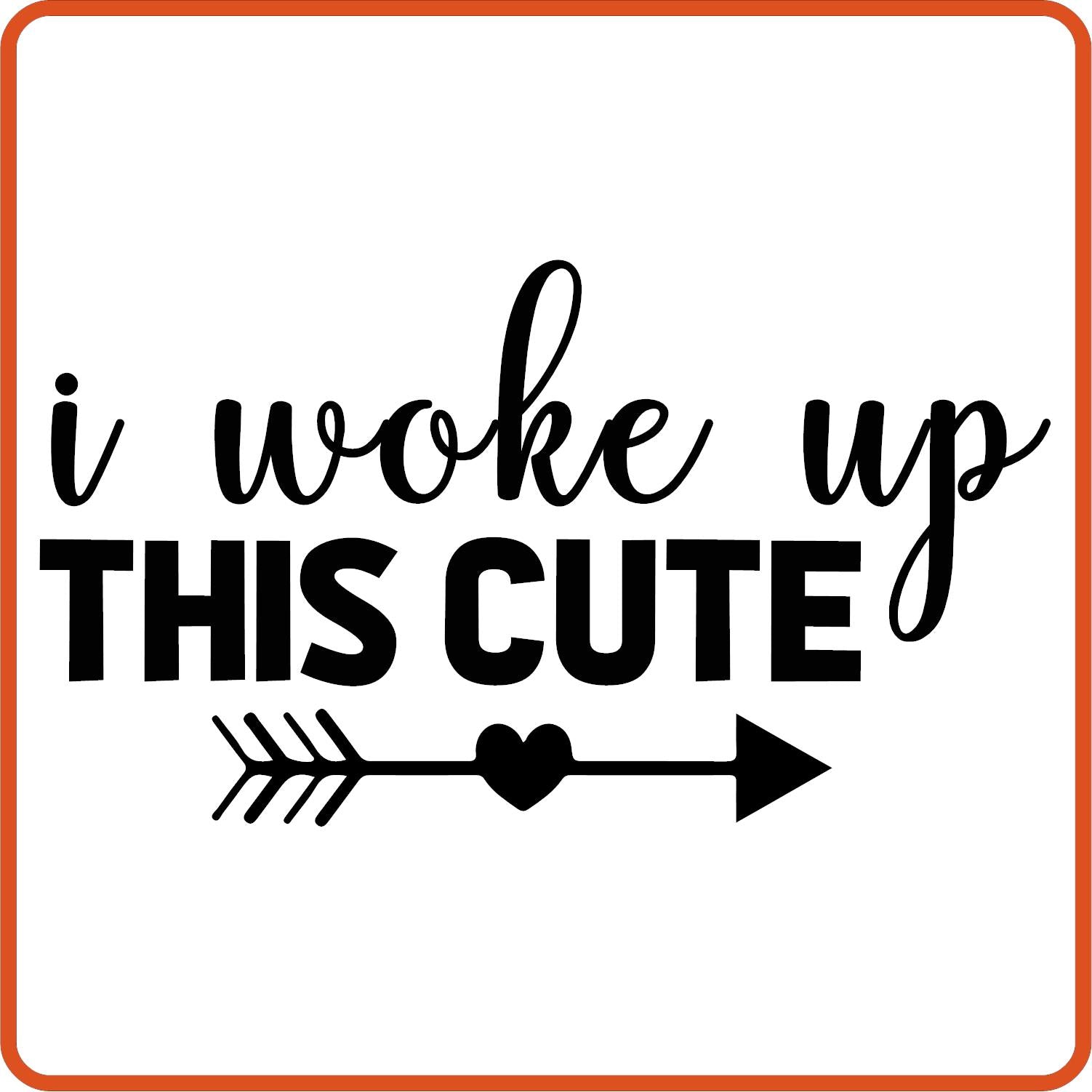 I Woke Up This Good | New Baby Iron On Decal Patches by SEC Apparel - secapparelonline