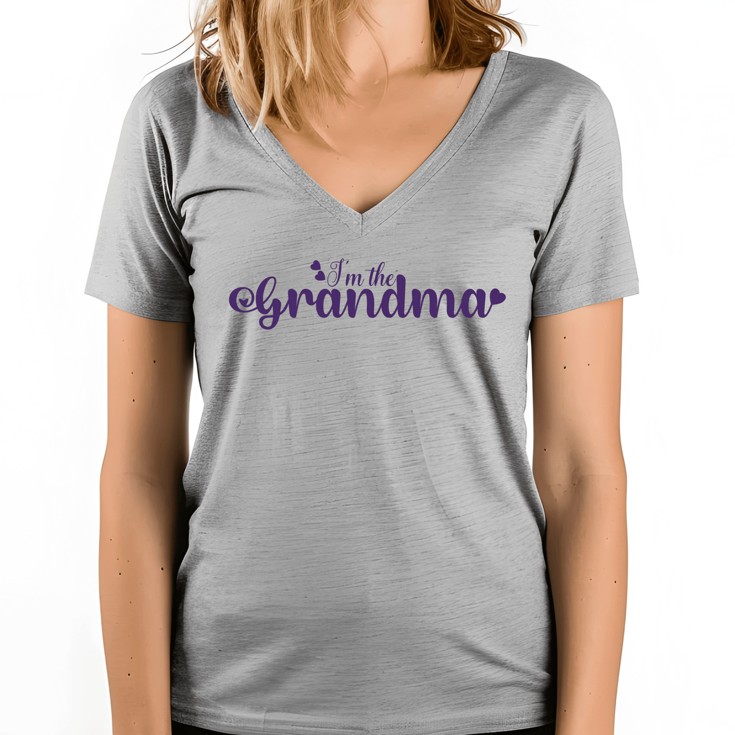 I'm the Grandma Shirt | Crew neck | V Neck| Sweatshirt | Hoodie | SEC Apparel - secapparelonline