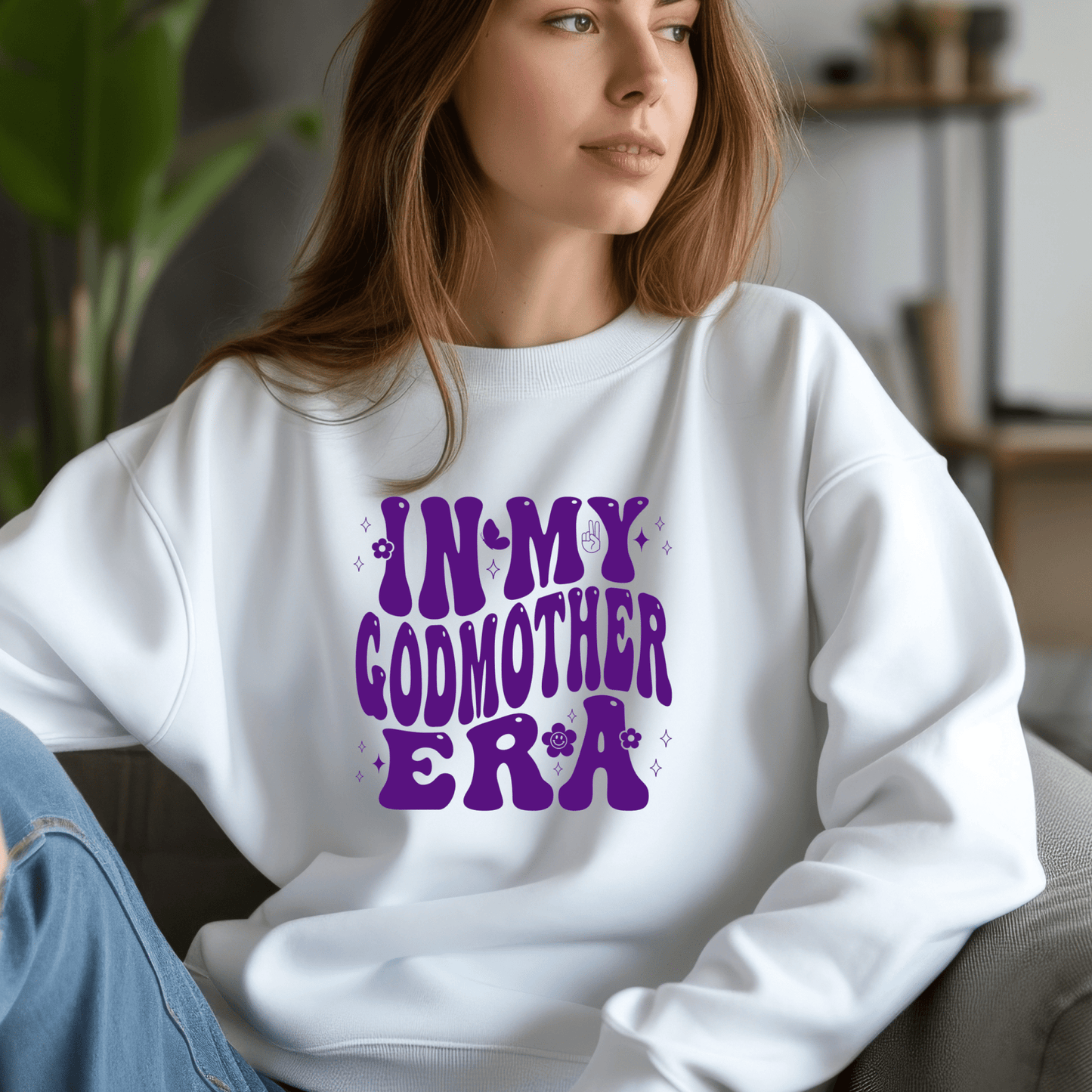 In My Godmother Era Shirt | Crew neck | V Neck| Sweatshirt | Hoodie - secapparelonline