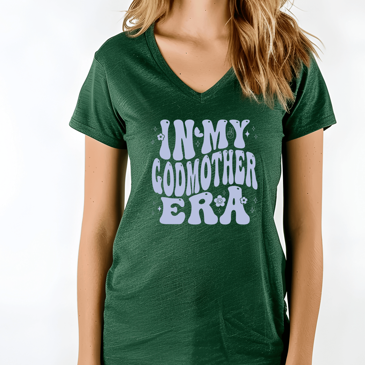 In My Godmother Era Shirt | Crew neck | V Neck| Sweatshirt | Hoodie - secapparelonline