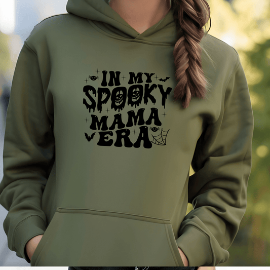 In My Spooky Mama Era Shirt | Crew neck | V Neck| Sweatshirt | Hoodie - secapparelonline