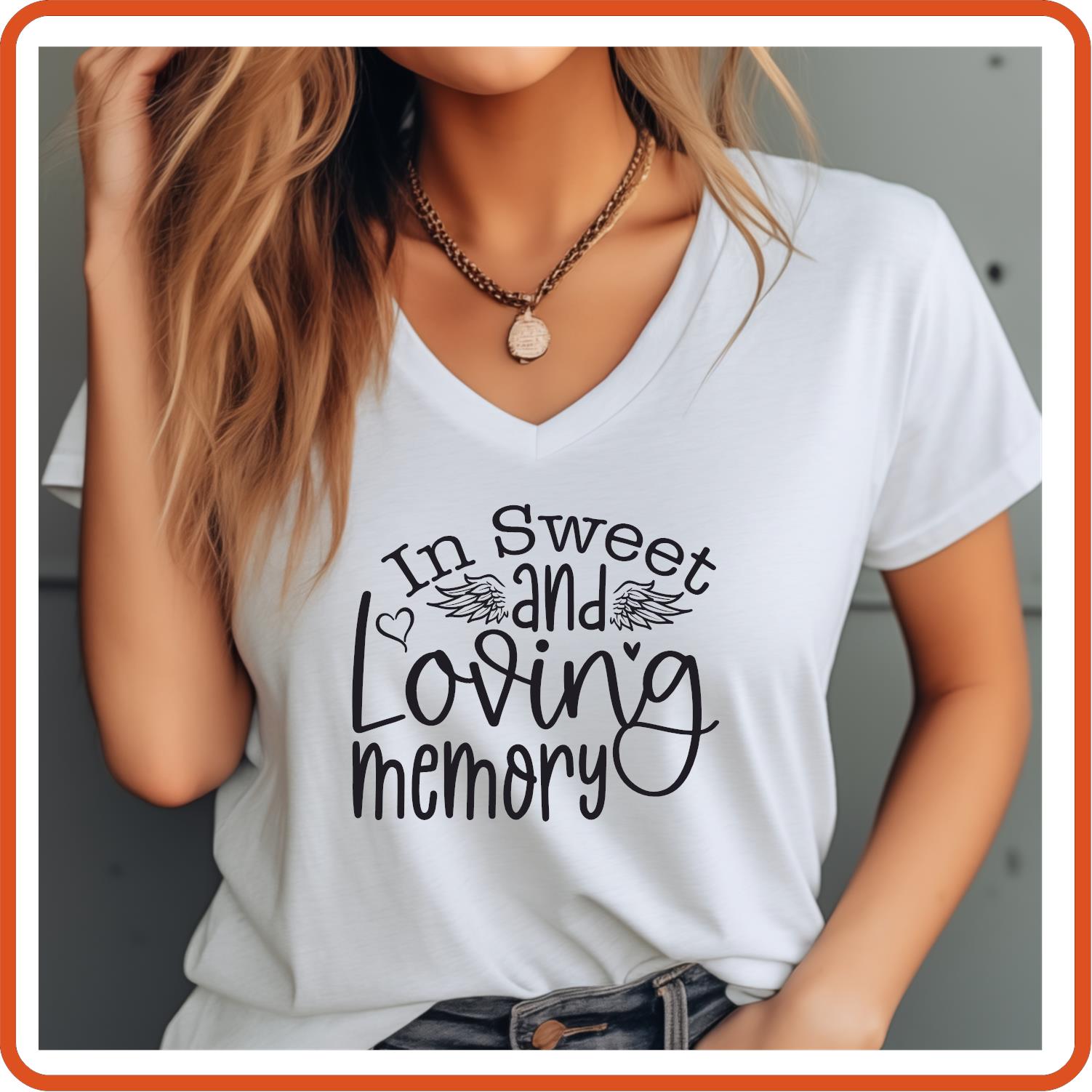 In Sweet Loving Memory |Memorial Sympathy Shirts T-Shirts by SEC Apparel - secapparelonline
