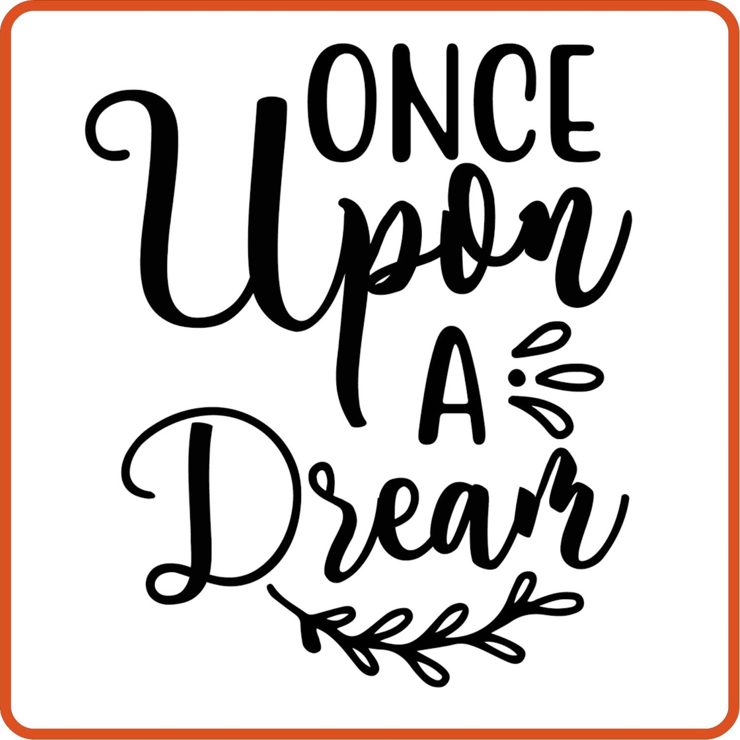 Once Upon a Dream | Anniversary Iron On Decal Patches by SEC Apparel