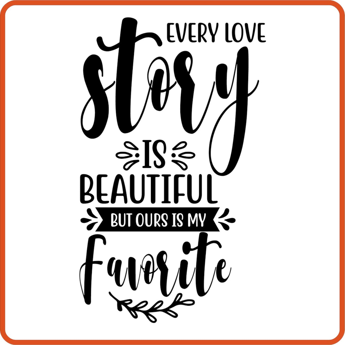 Every Love Story | Anniversary Iron On Decal Patches by SEC Apparel