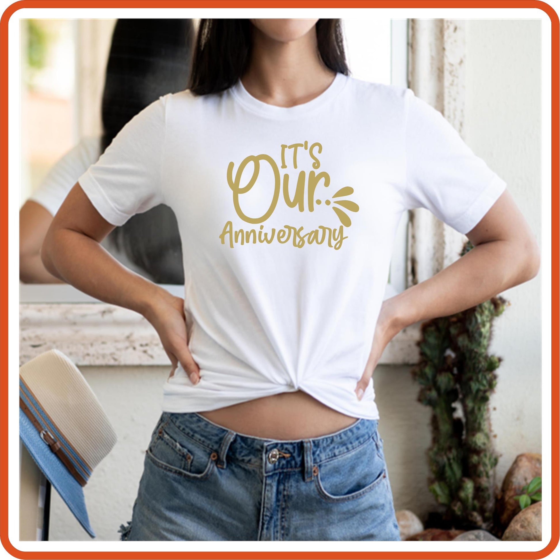 It's Our Anniversary Graphic T shirt | Anniversary Shirt by SEC Apparel - secapparelonline
