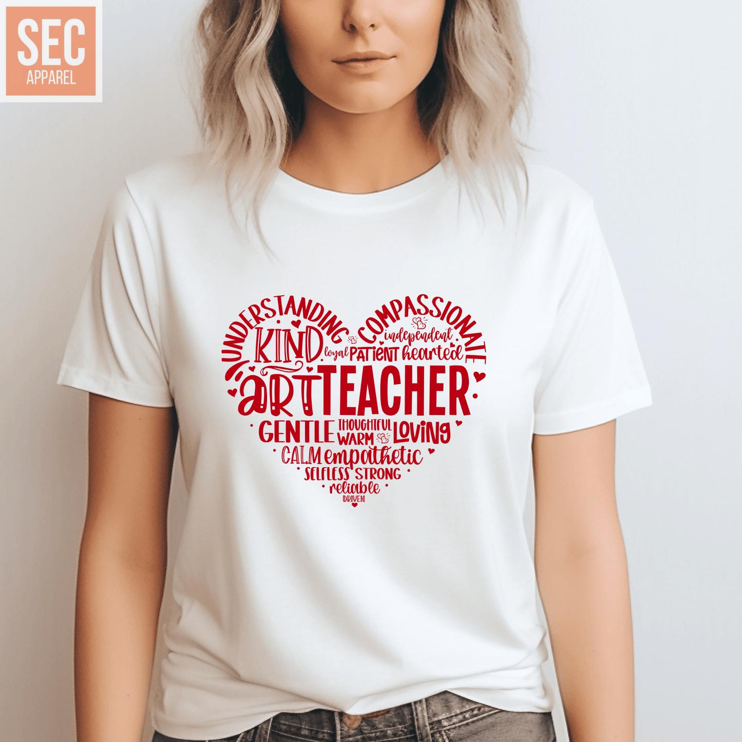 Kind Art Teacher | Graphic T Shirts| Unisex | SEC Apparel - secapparelonline