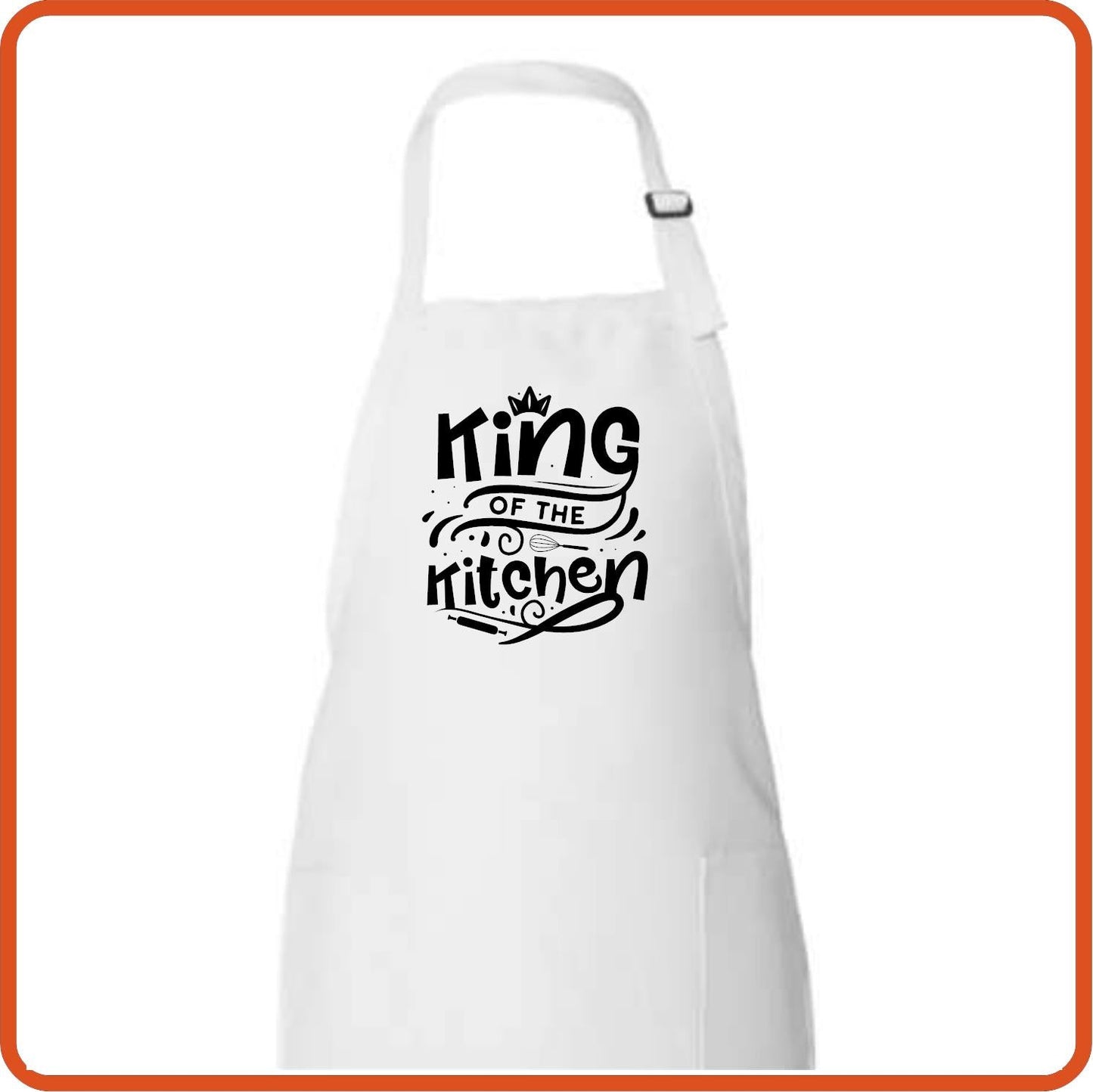 King of the Kitchen Full Length Apron by SEC Apparel - secapparelonline
