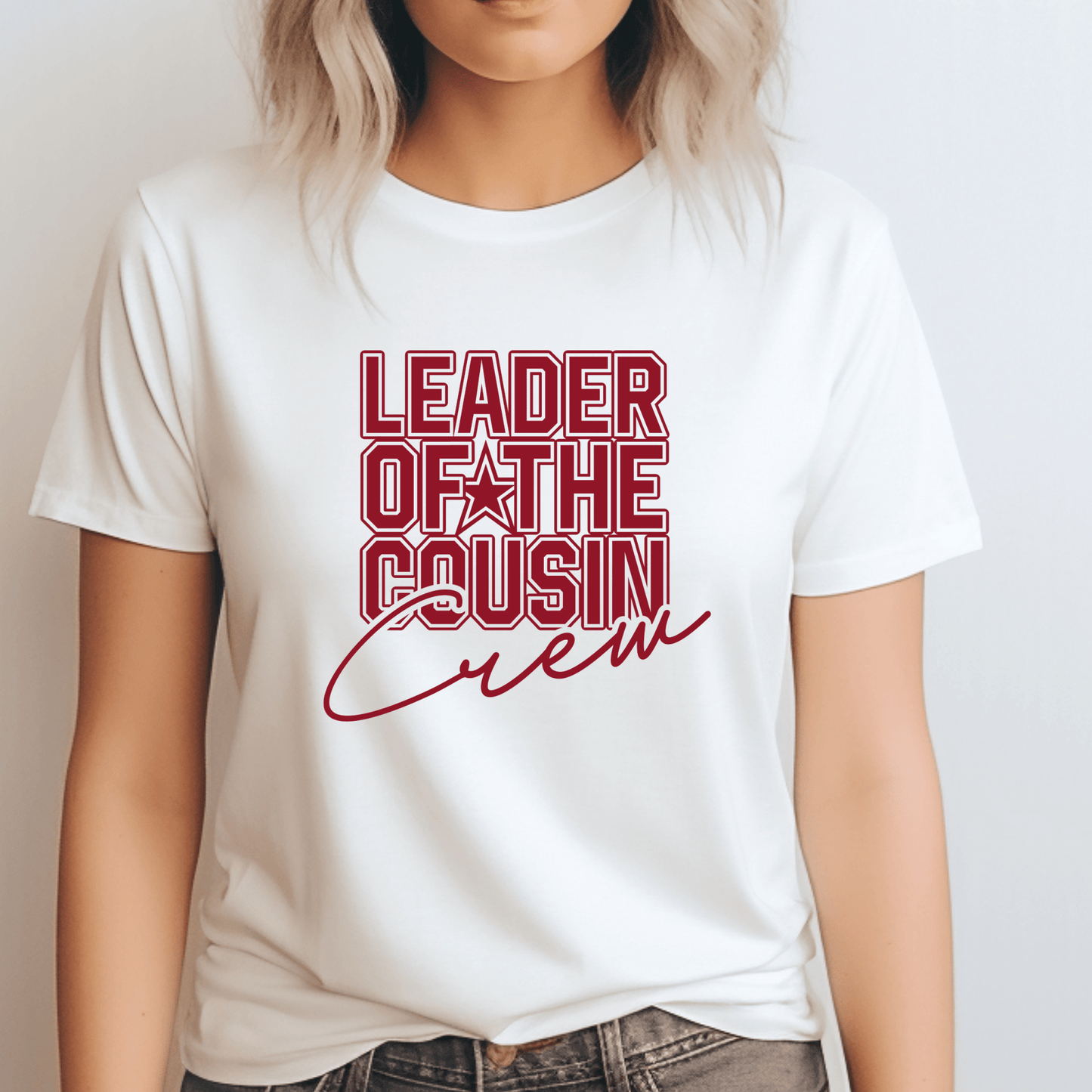 Leader of the Cousin Crew Shirt | Crew neck | V Neck| Sweatshirt | Hoodie | SEC Apparel - secapparelonline