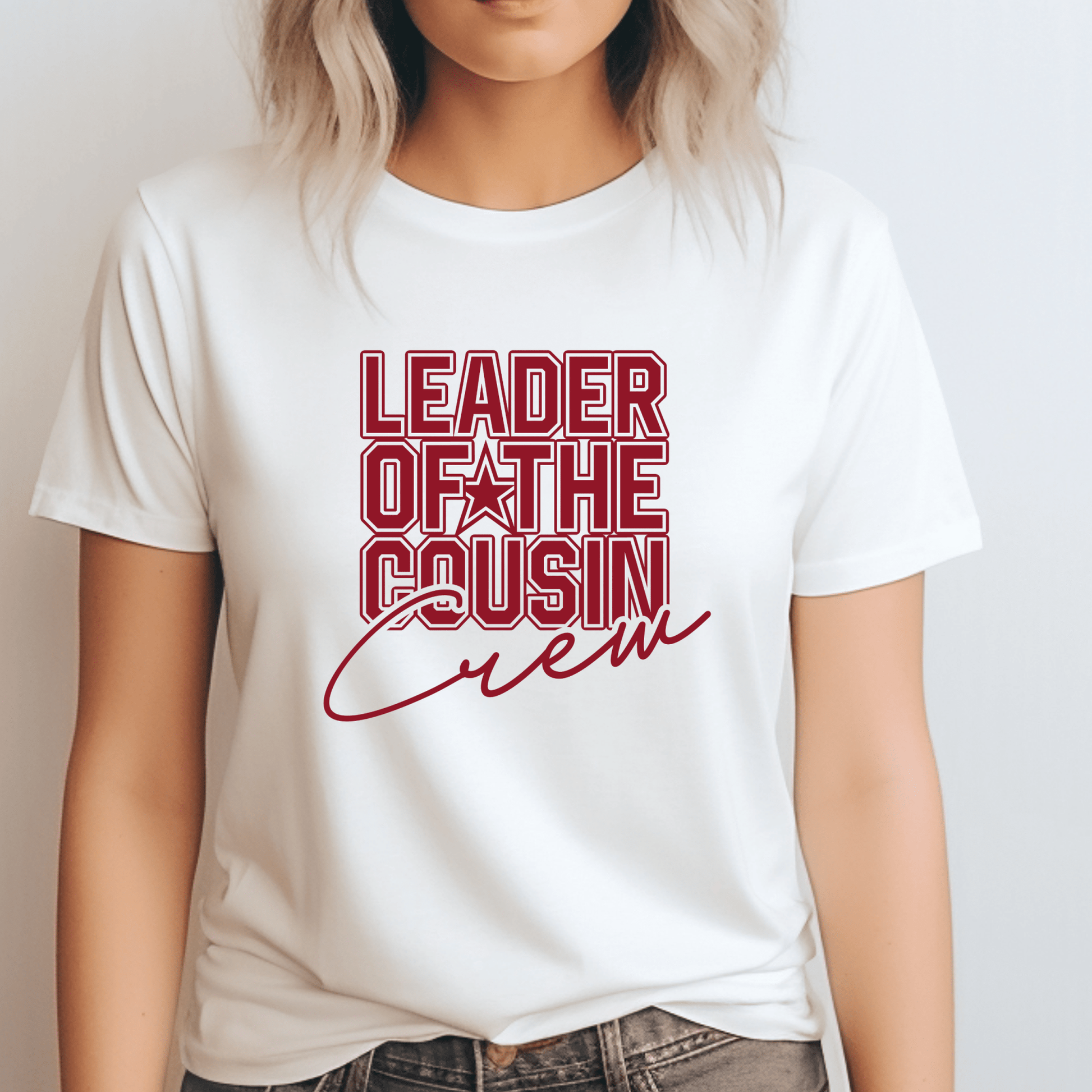 Leader of the Cousin Crew Shirt | Crew neck | V Neck| Sweatshirt | Hoodie | SEC Apparel - secapparelonline