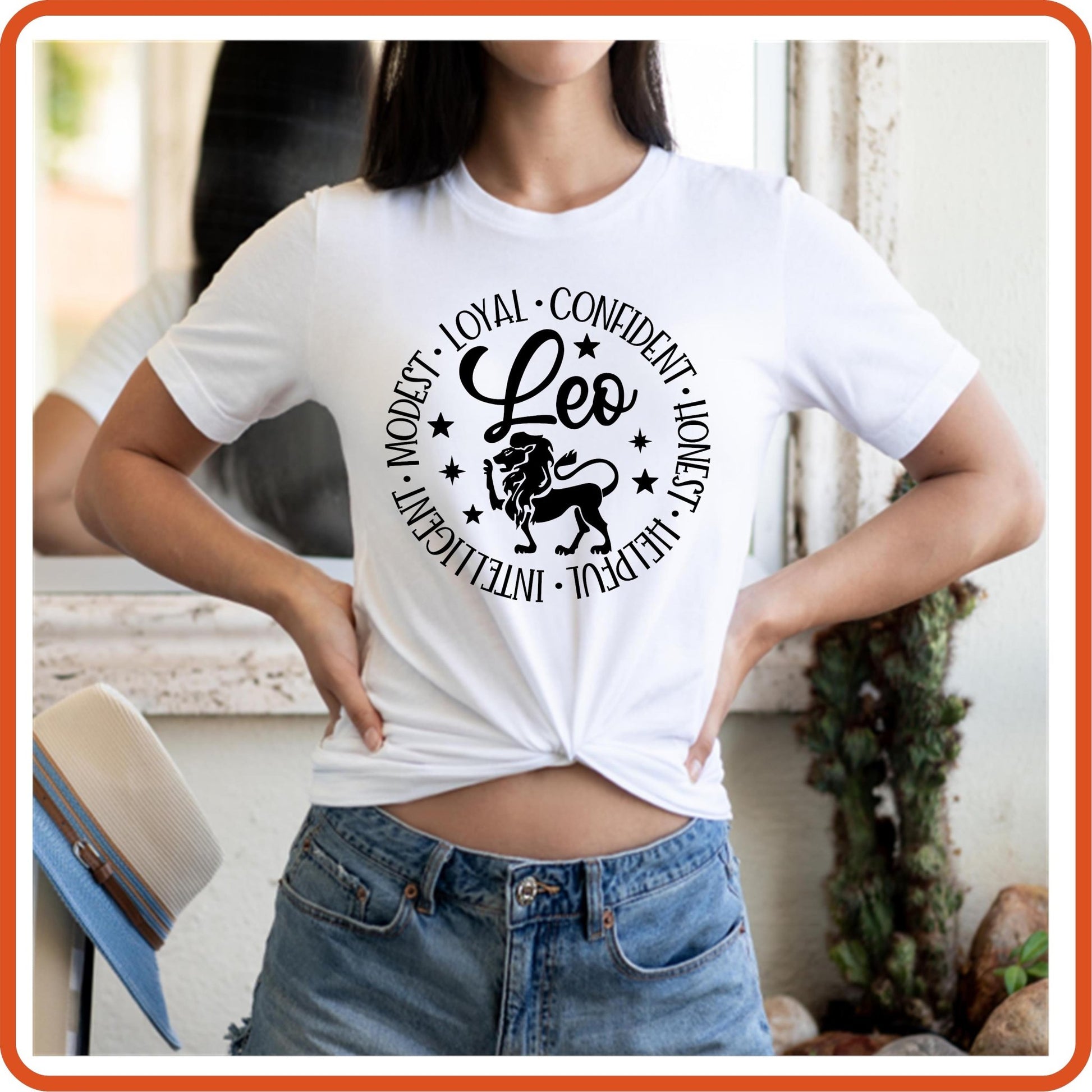 Leo Zodiac Sign Horoscope Birthday T-Shirt | SEC Apparel - secapparelonline