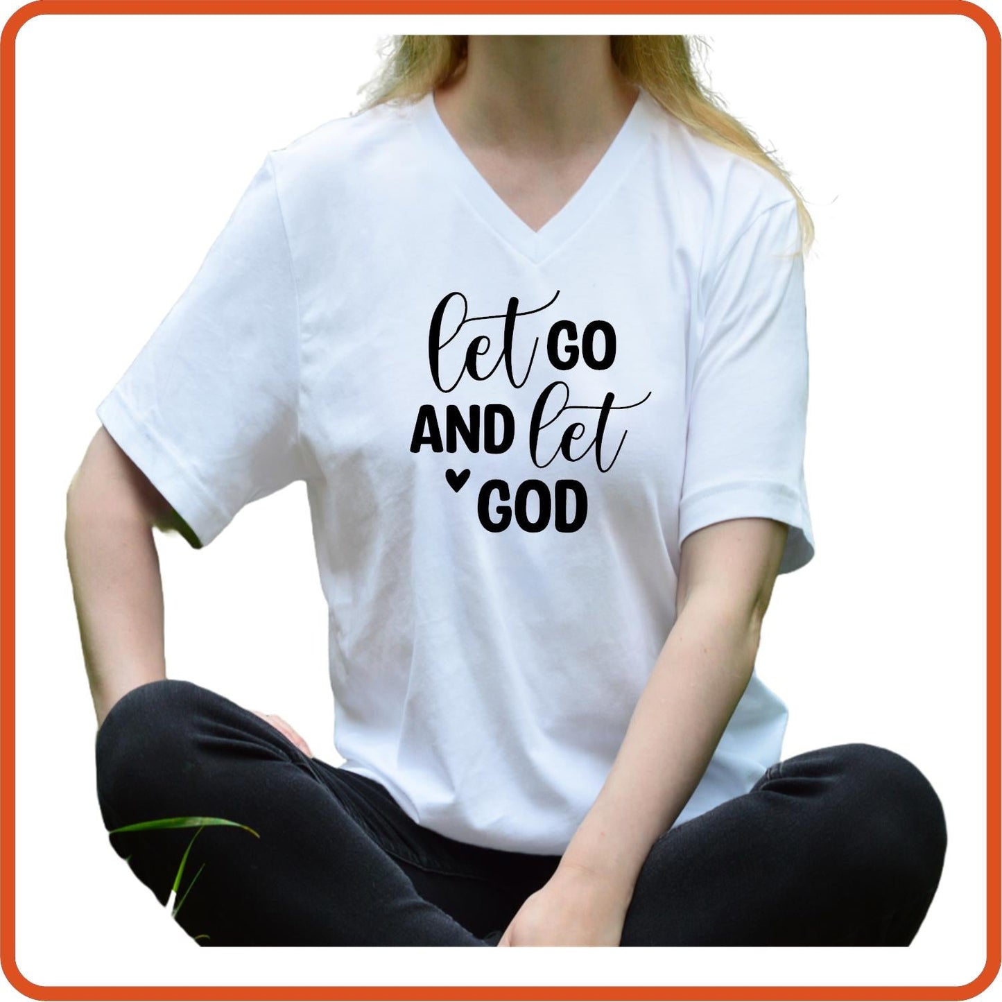 Let Go Let God | Christian Religious T-Shirts by SEC Apparel - secapparelonline