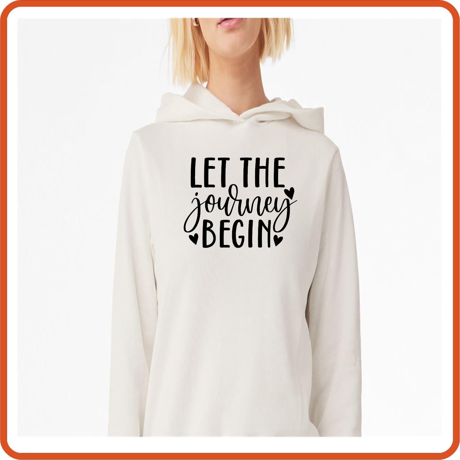 Let the Journey Begin | Retirement Iron On Decals Patches by SEC Apparel - secapparelonline